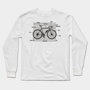 Bike Anatomy Long Sleeve T-Shirt